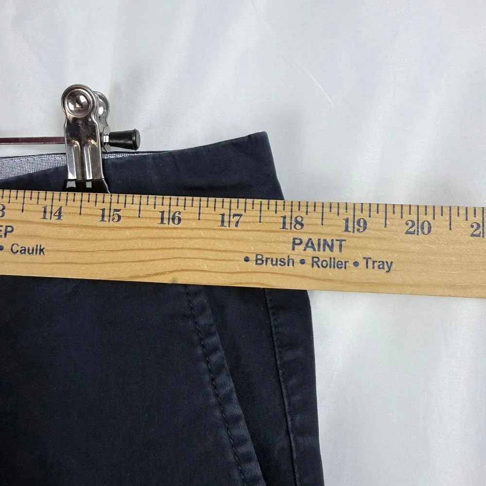 Tommy Hilfiger‎ Mens Regular Fit Stretch Chino Pants Navy Blue 34x30 RN77806